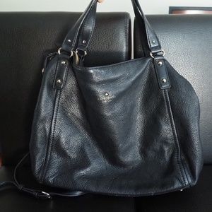 Kate Spade leather satchel w shoulder strap